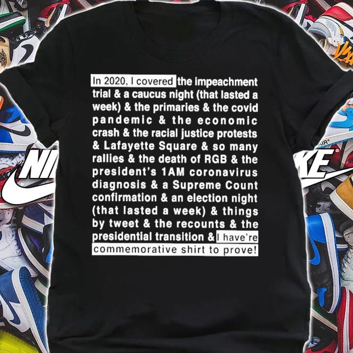 Jim Acosta I Covered The Impeachment Trial shirt shirt