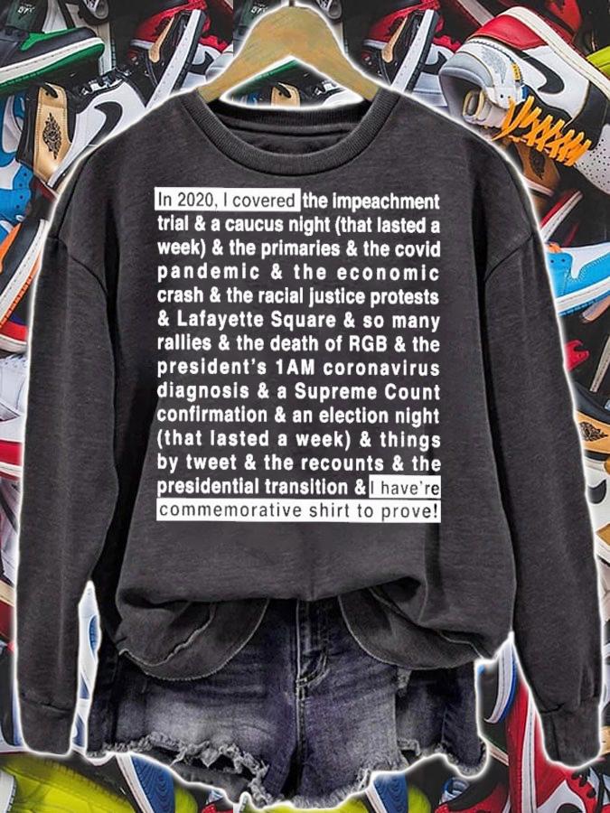 Jim Acosta I Covered The Impeachment Trial shirt sweatshirt