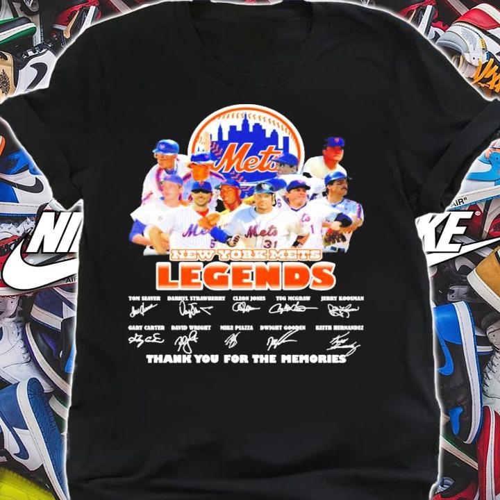 New York Mets Legends thank you for the memories shirt
