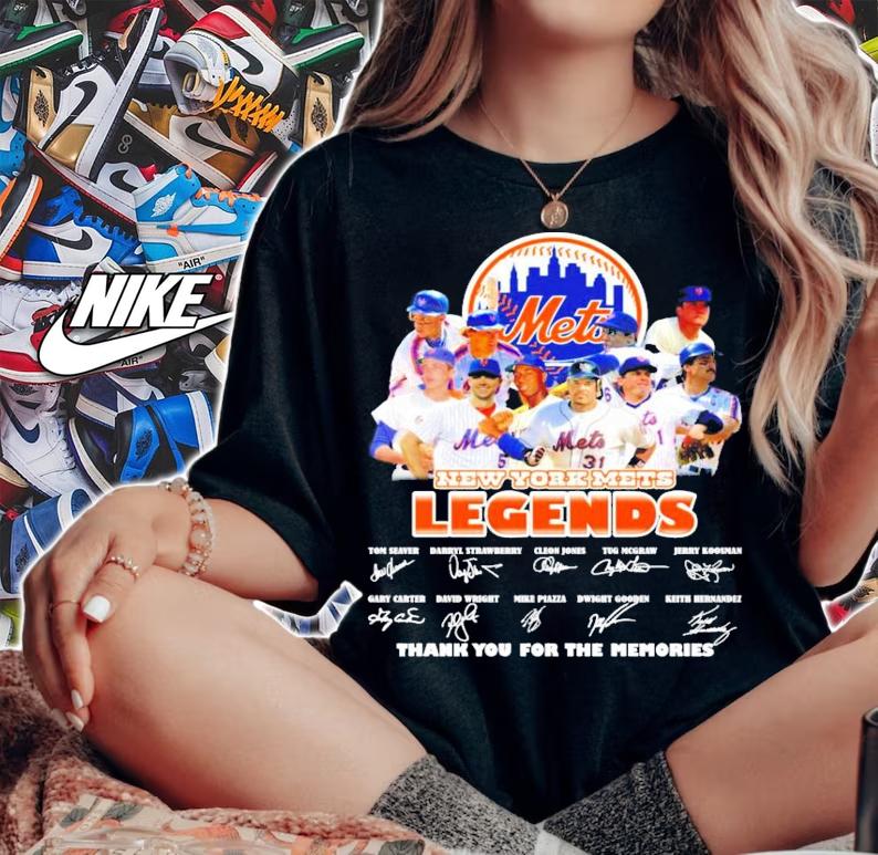 New York Mets Legends thank you for the memories shirt
