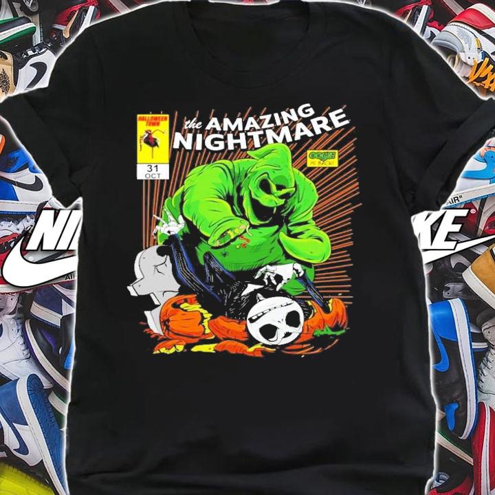 Oogie Boogie and Jack Skellington The Amazing Nightmare shirt
