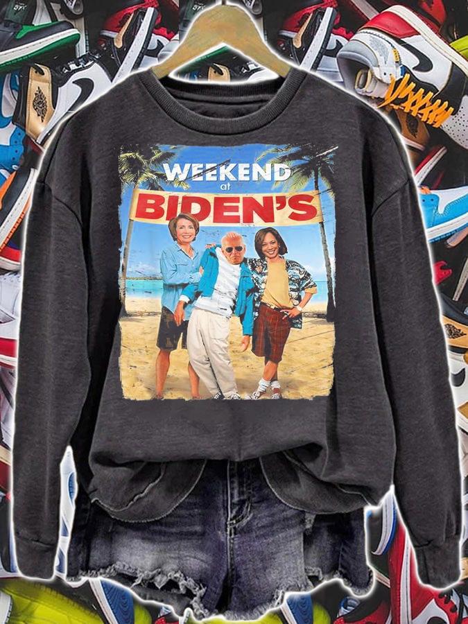 Weekend At Biden's Funny Joe Biden President Democrat T-Shirt