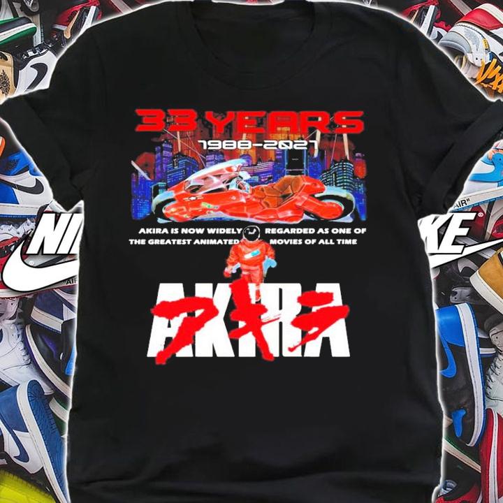 33 years 1988-2021 Akira shirt