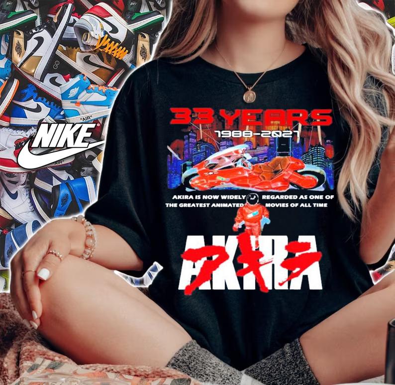 33 years 1988-2021 Akira shirt