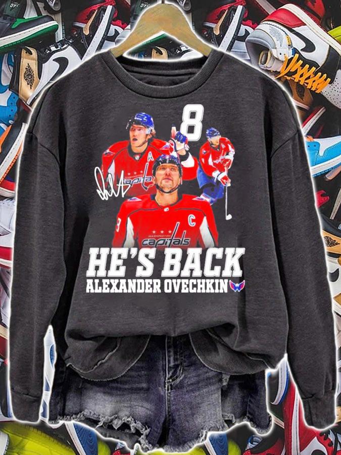 He's Back Alexander Ovechkin signature shirt