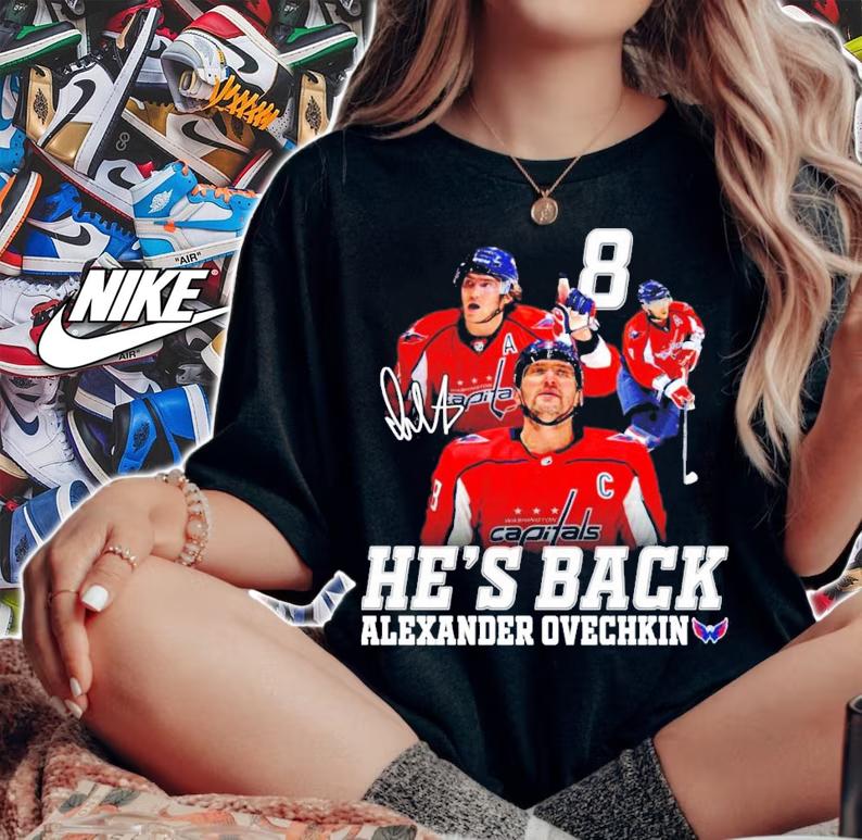 He's Back Alexander Ovechkin signature shirt