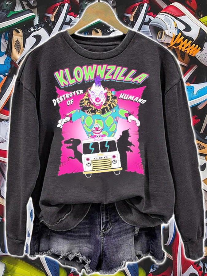 Klownzilla Killer destroyer of humans shirt