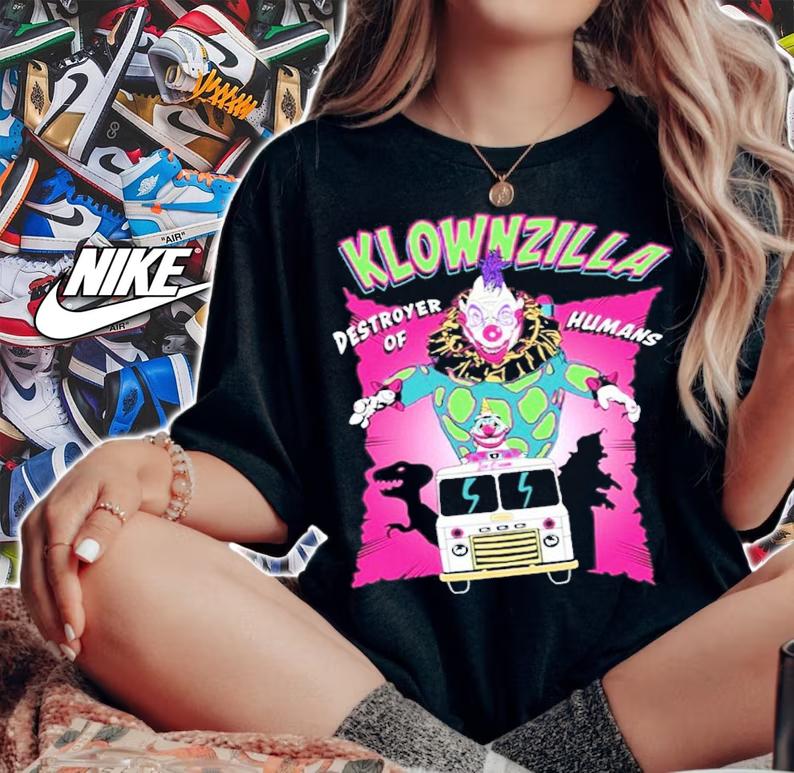 Klownzilla Killer destroyer of humans shirt