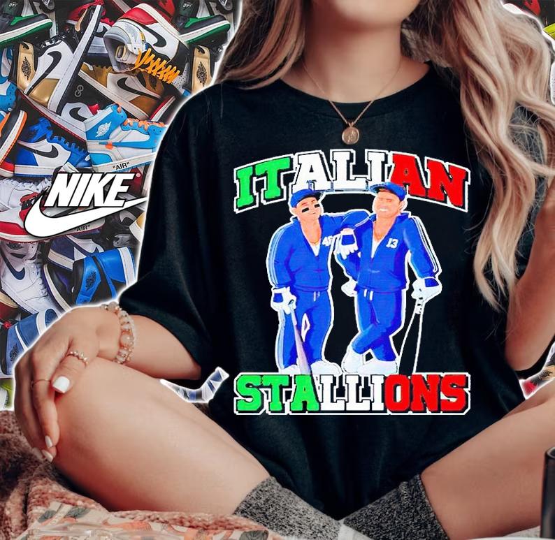 MLB Players Italian Stallions T-shirt woman shirt