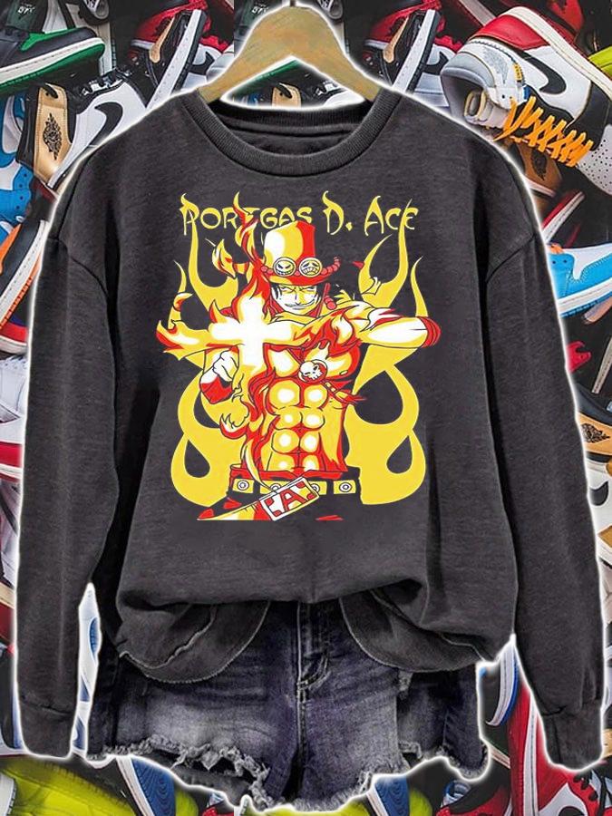 One Piece Portgas D Ace T-shirt sweatshirt