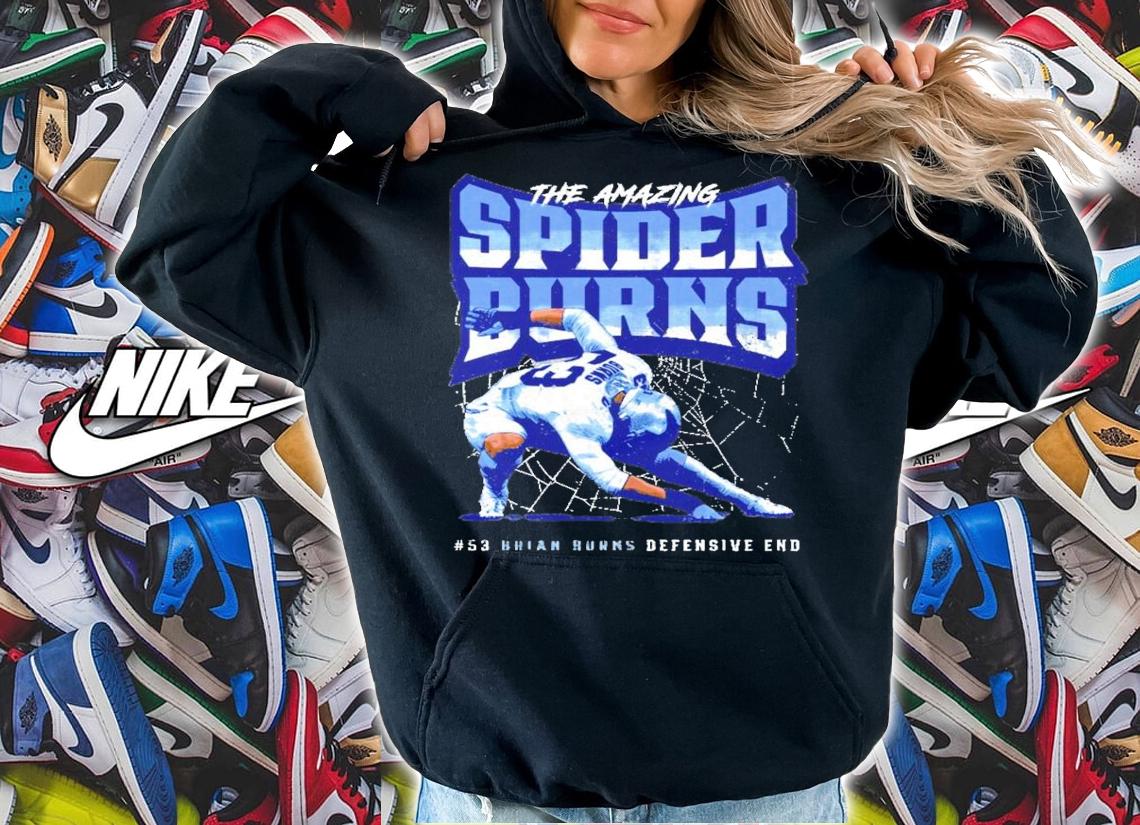 The Amazing Spider Burns 53 Brian Burns Defensive End shirt hoodie