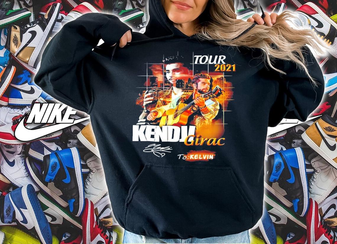 Tour 2021 Kendji Girac signatures shirt hoodie