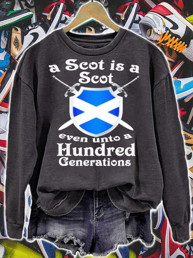 A scot is a scot even unto a hundred generations shirt