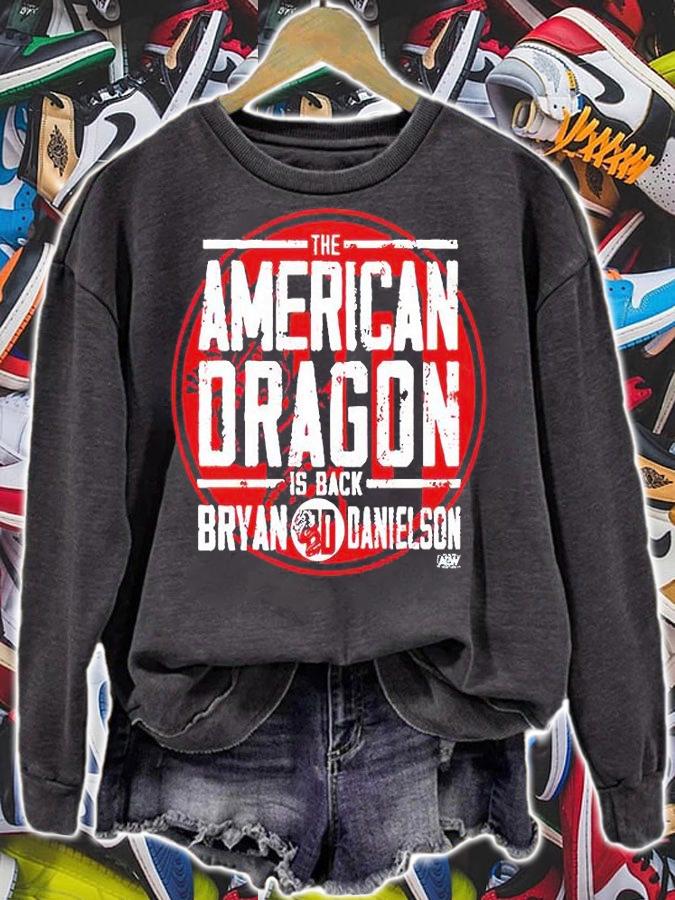 AEW Bryan Danielson the American Dragon is back T-shirt sweatshirt