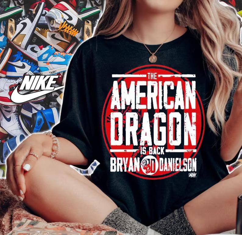 AEW Bryan Danielson the American Dragon is back T-shirt woman shirt