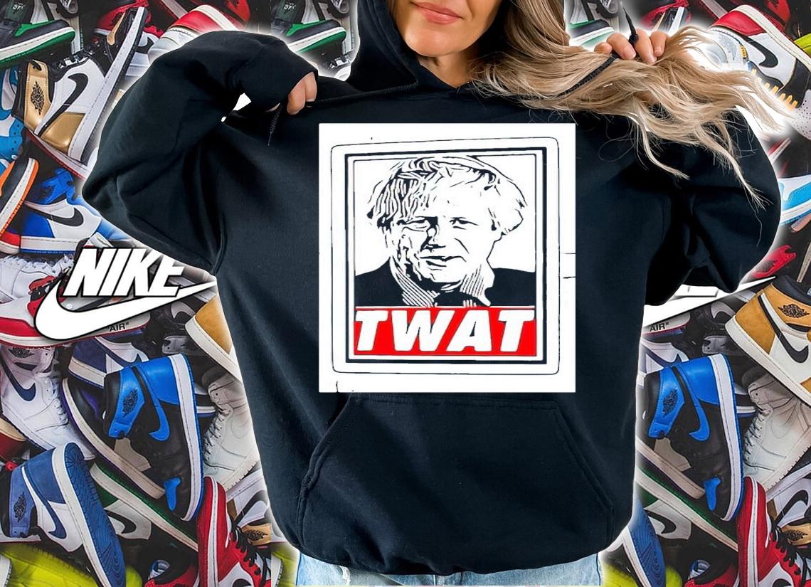 Boris Johnson TWAT t-shirt hoodie