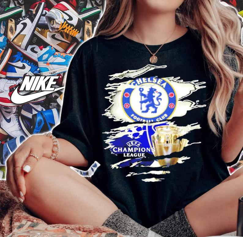 Chelsea football Club UEFA Champions League shirt