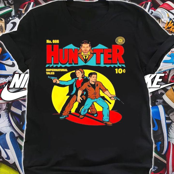 Hunter Comic supernatural tales shirt