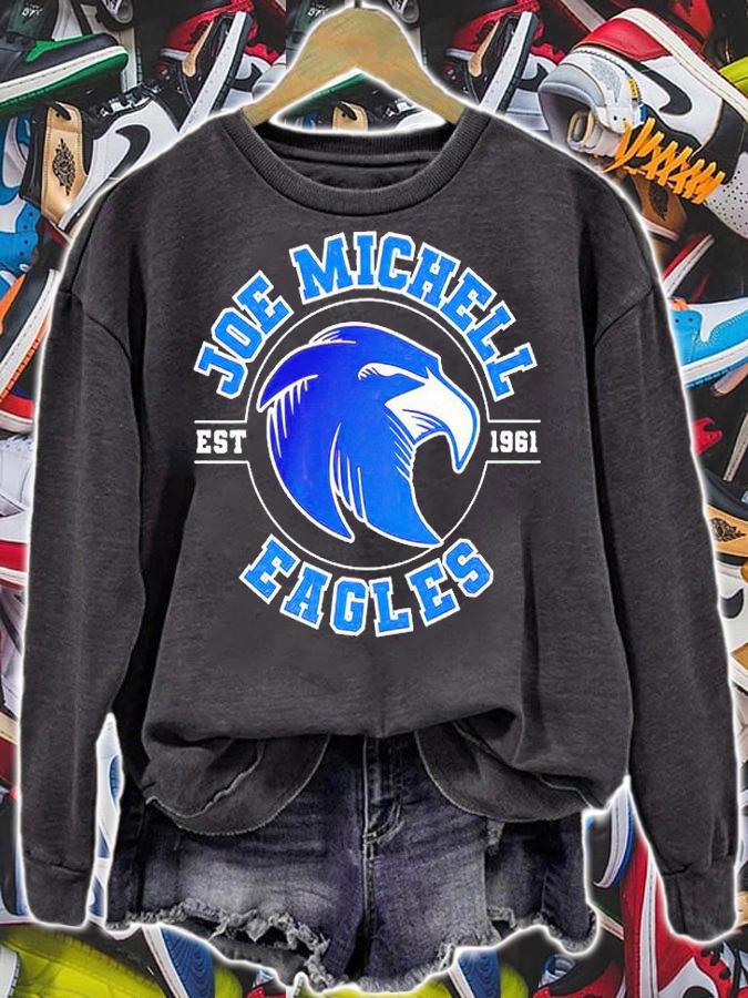 Joe Michell school Eagles est 1961 T-shirt sweatshirt