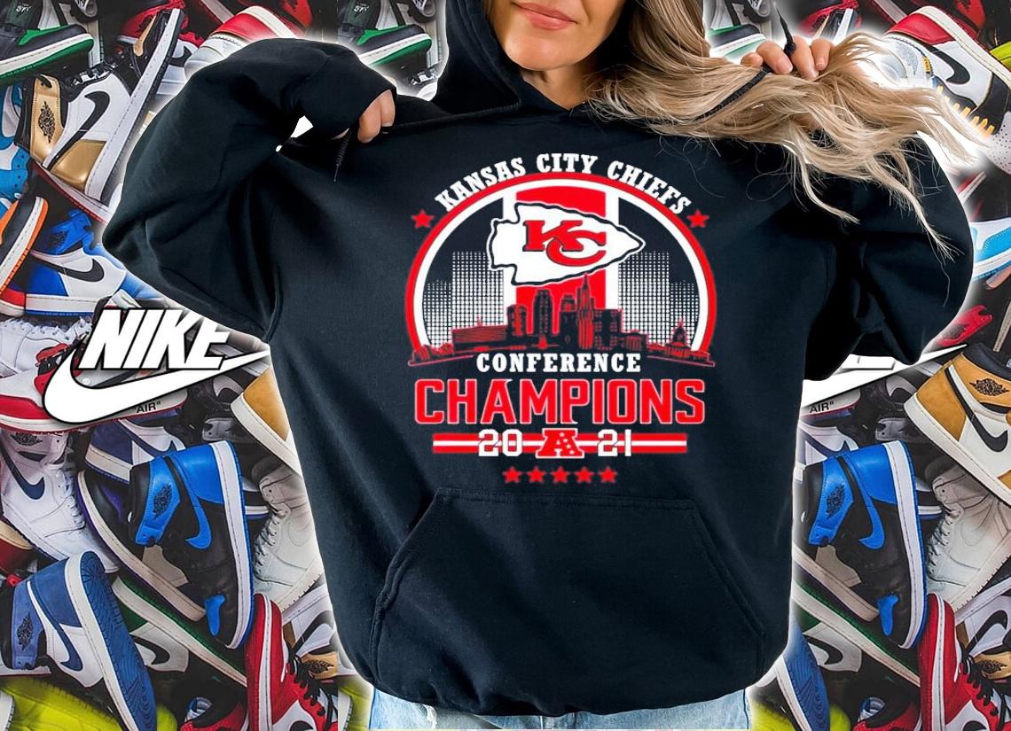 Men's Kansas City Chiefs Conference Champions 2021 shirt hoodie