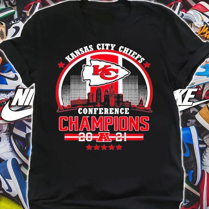 Men's Kansas City Chiefs Conference Champions 2021 shirt shirt