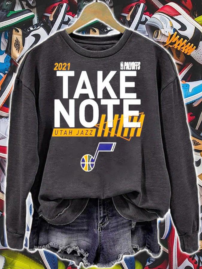 Utah Jazz Take Note shirt