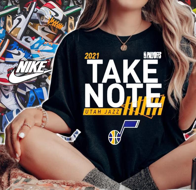 Utah Jazz Take Note shirt