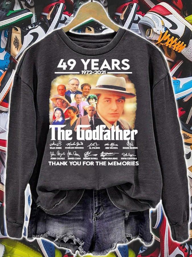 49 years 1972 2021 The Godfather thank you for the memories shirt