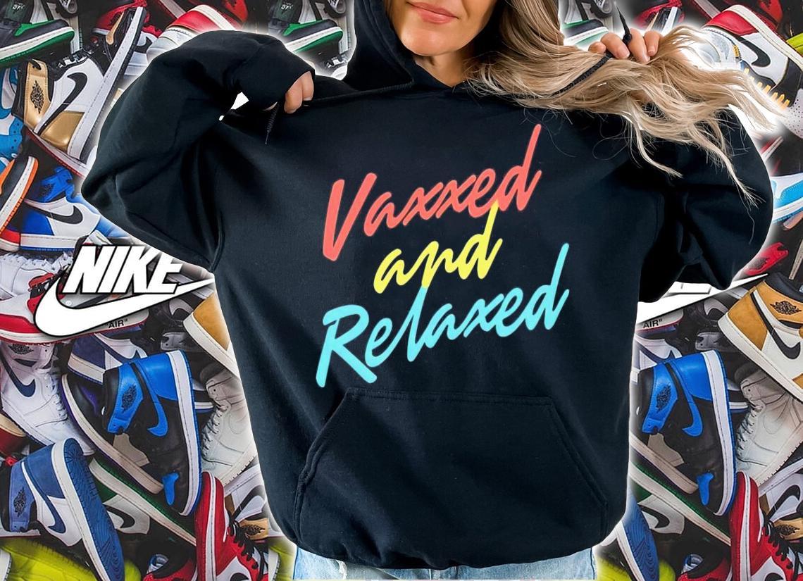Adam Parkhomenko vaxxed and relaxed shirt hoodie