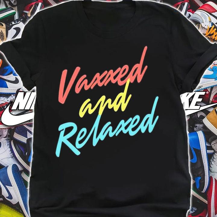 Adam Parkhomenko vaxxed and relaxed shirt shirt