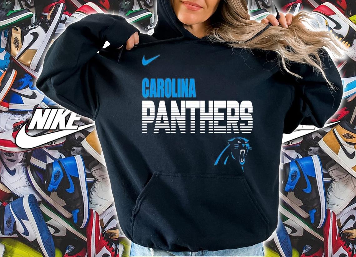 Carolina Panthers Nike Line of scrim shirt