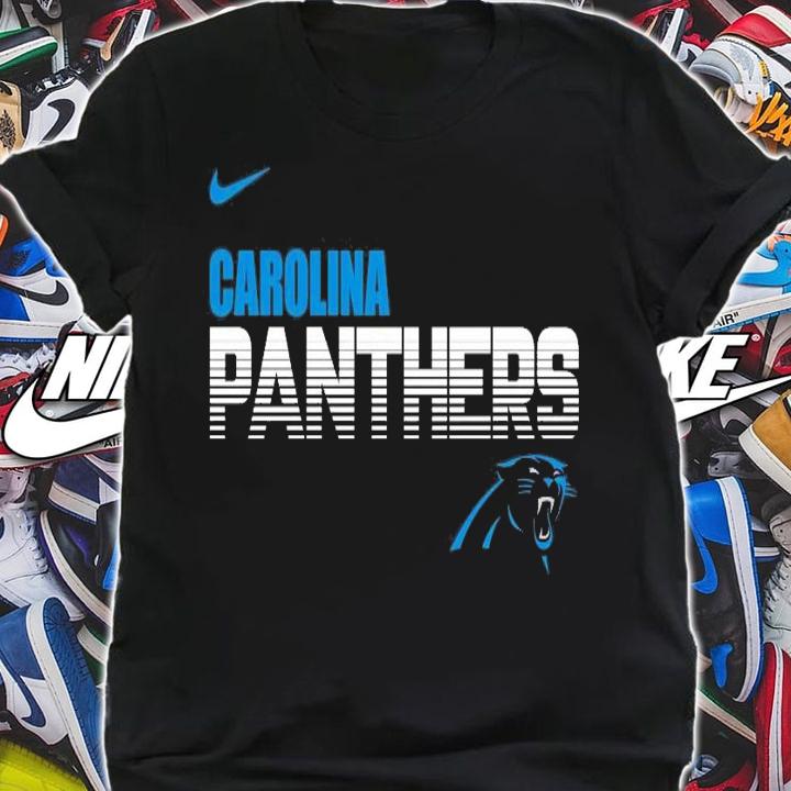 Carolina Panthers Nike Line of scrim shirt