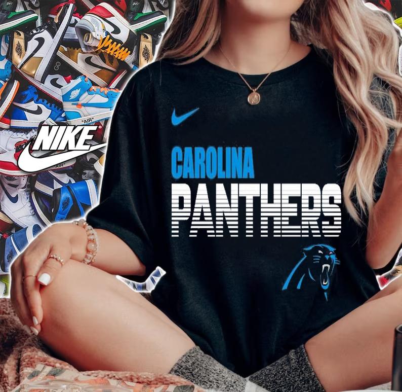 Carolina Panthers Nike Line of scrim shirt