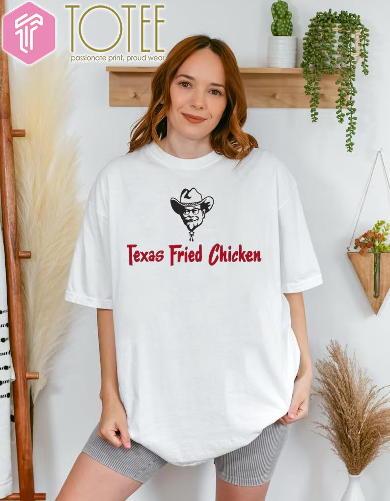 Kfc Texas Fried Chicken Kentucky Fried Chicken Colonel Sanders T-Shirt