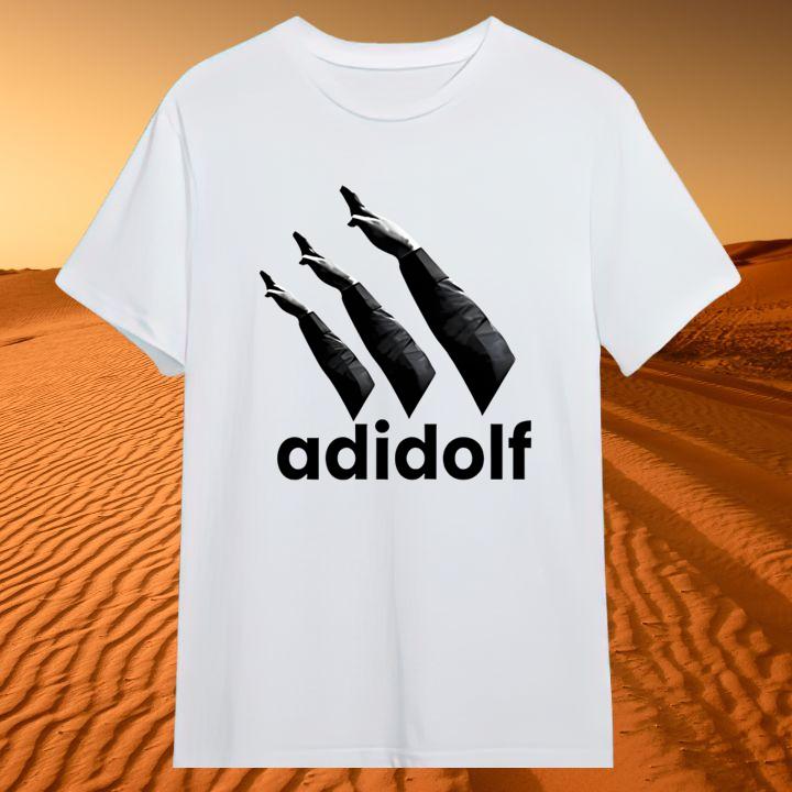 Adidolf Parody Adidas Logo T-Shirt