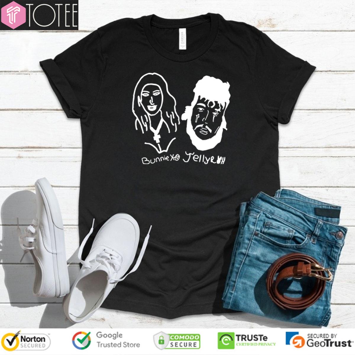 Bunnie XO Bunnie Jelly Roll Kalista Support Drawing T-Shirt