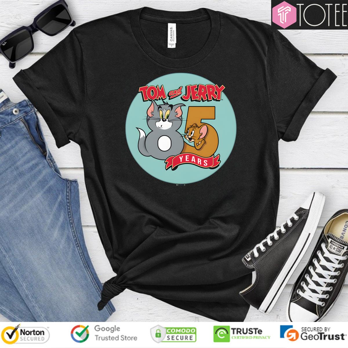 Tom And Jerry 85 Years Shirt