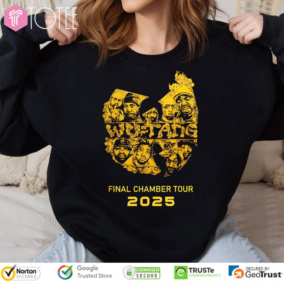 The Final Chamber Tour 2025 Wu Tang Clan Logo Sweatshirt