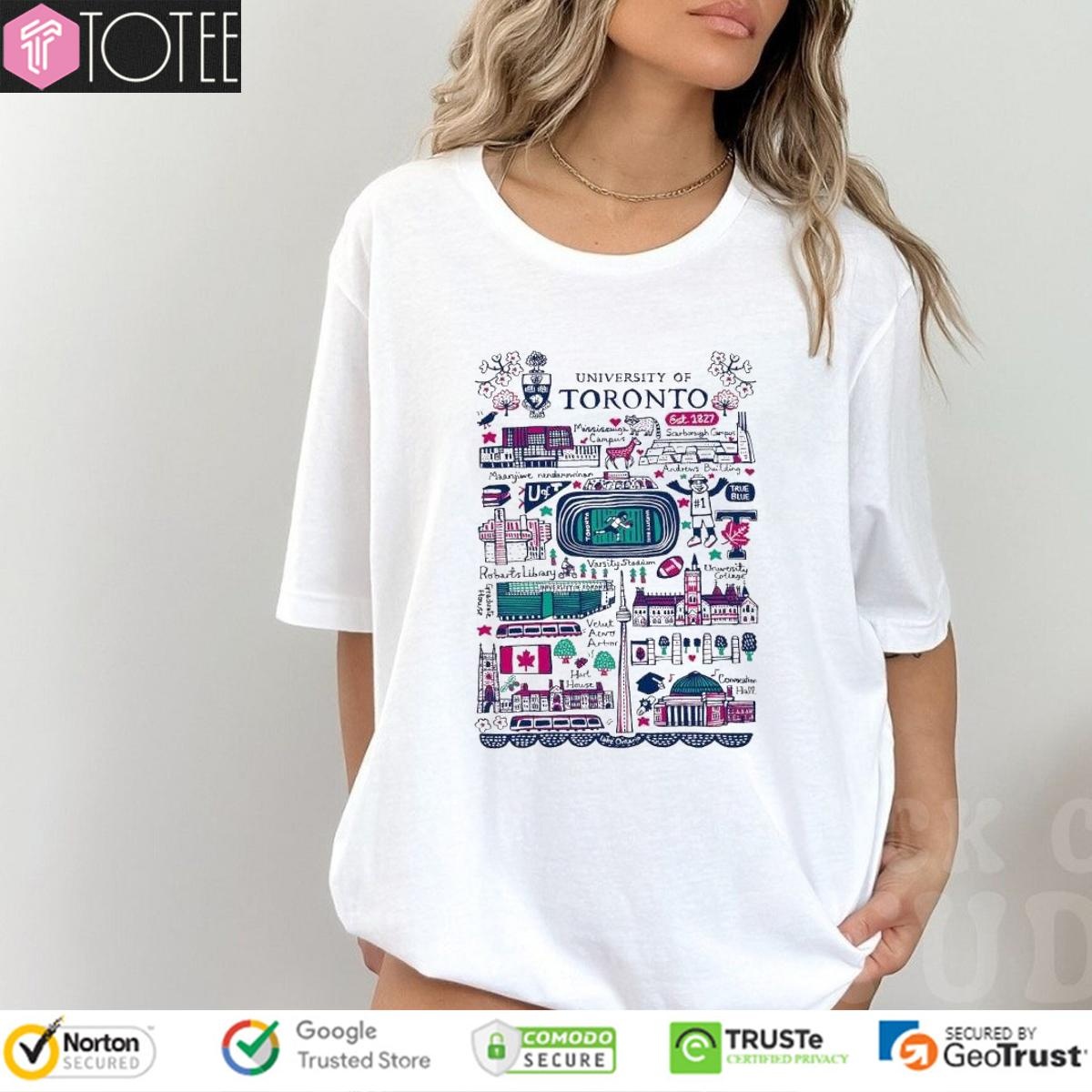 University Of Toronto Art Illustration T-shirt