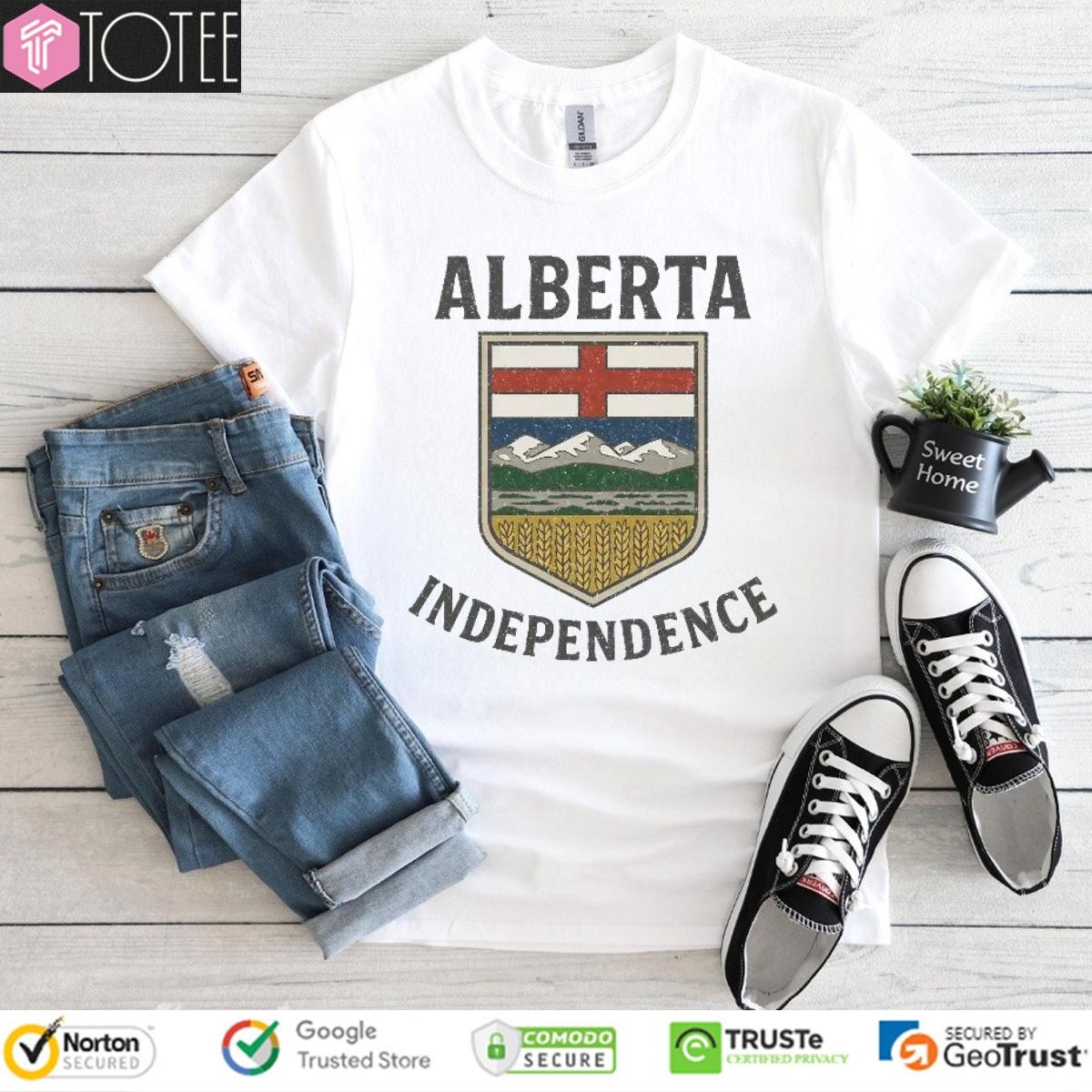Alberta Independence Canada Patriotic T-shirt