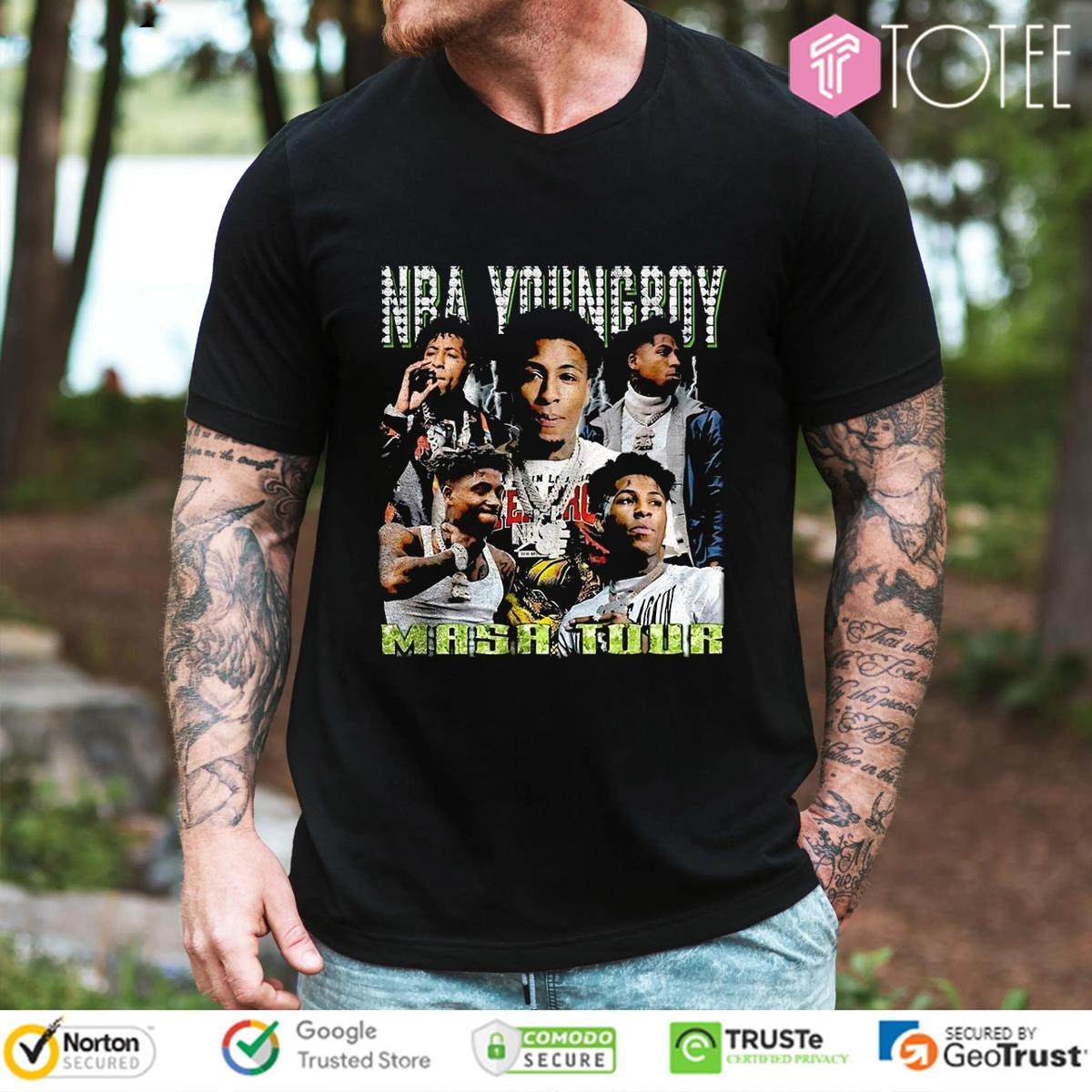 Nba Youngboy Masa Tour Graphic T-shirt