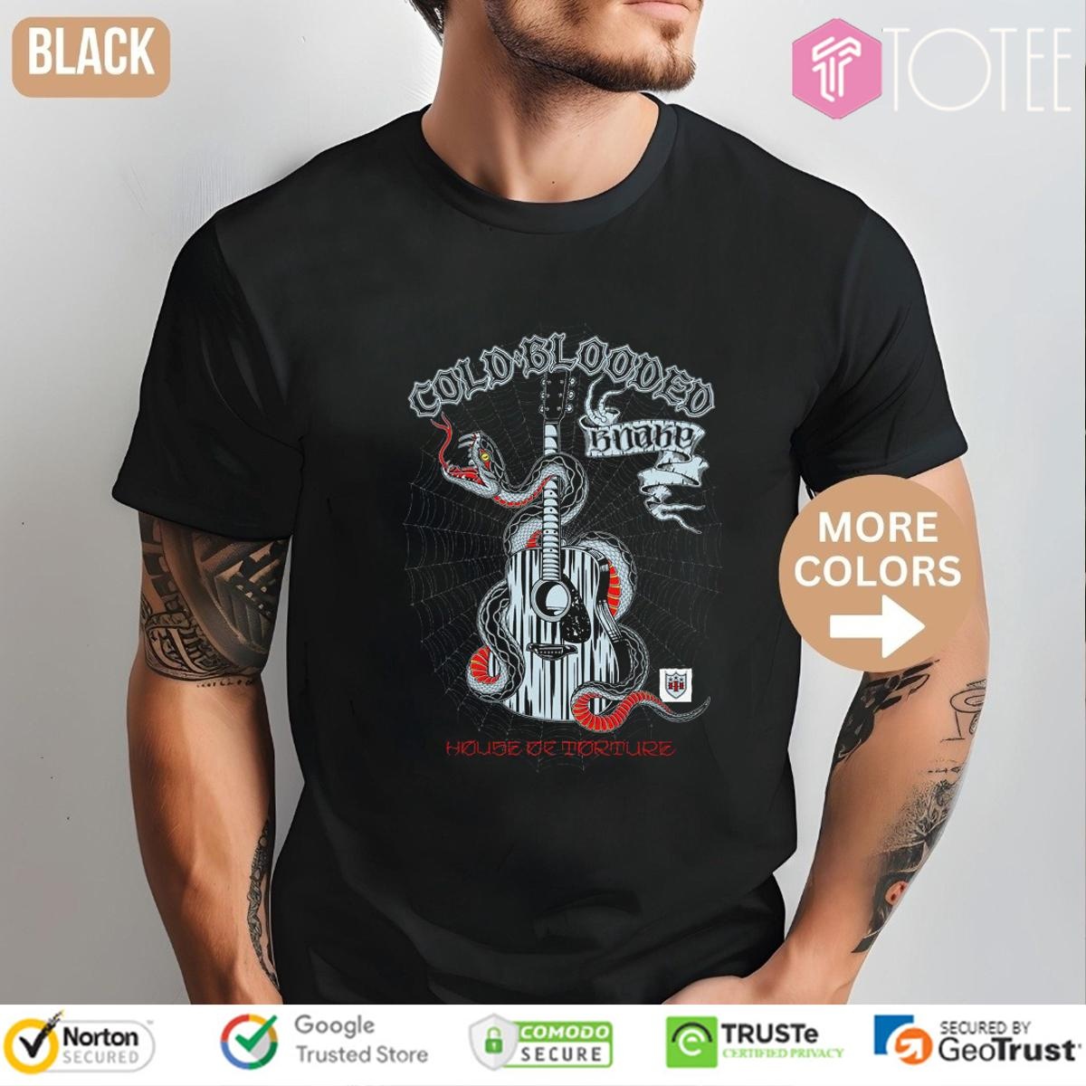 Seiya Sanada Tokyo Hiro Cold Blooded Snake House Of Torture T-shirt