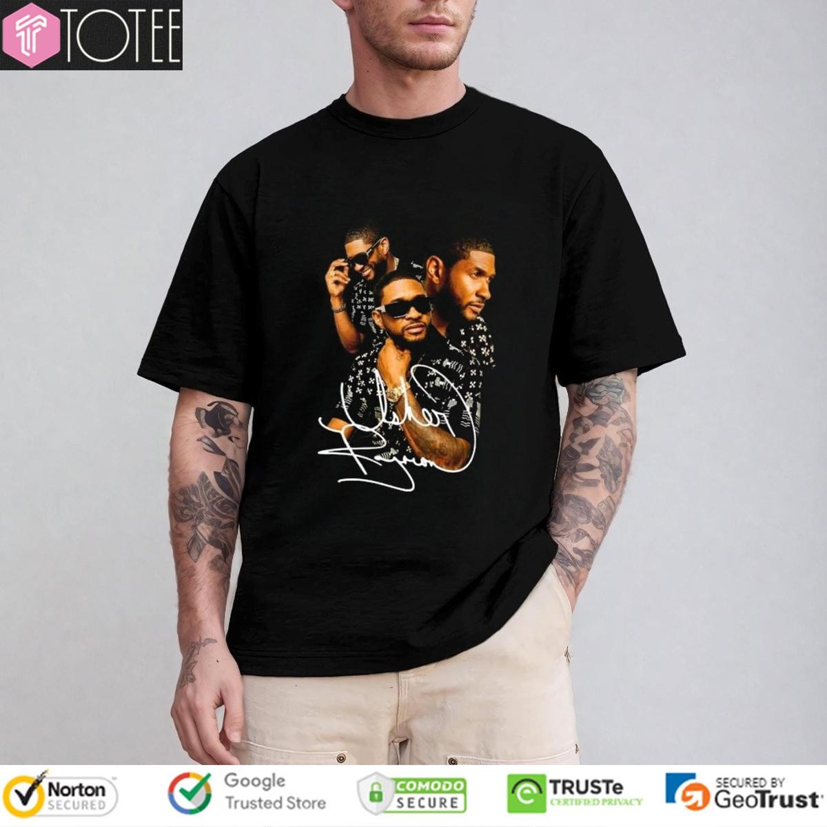 Usher Past Present Future Signature T-shirt