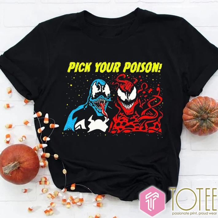 Marvel Venom Carnage Pick Your Poison T-shirt