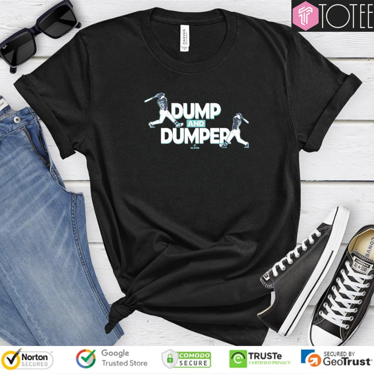 Dump And Dumper Cal Raleigh Seattle Mariners Baseball T-shirt