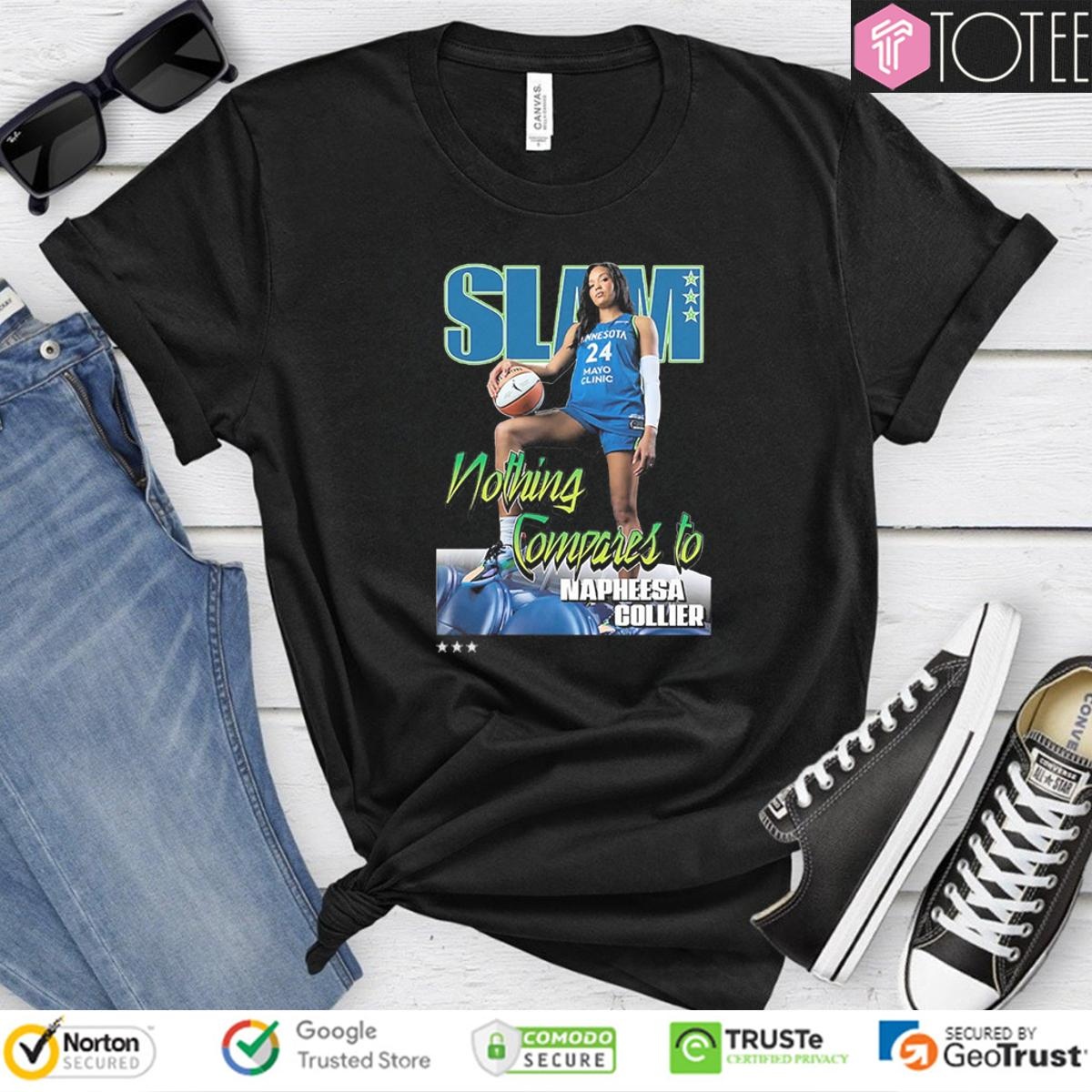 Slam Nothing Compares To Napheesa Collier T-shirt