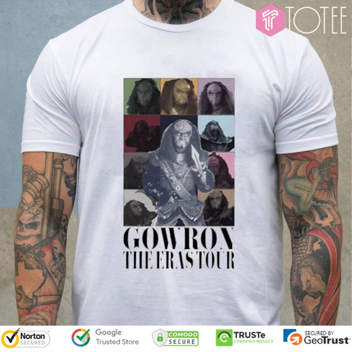 Star Trek Gowron Ver Eras Tour T-shirt