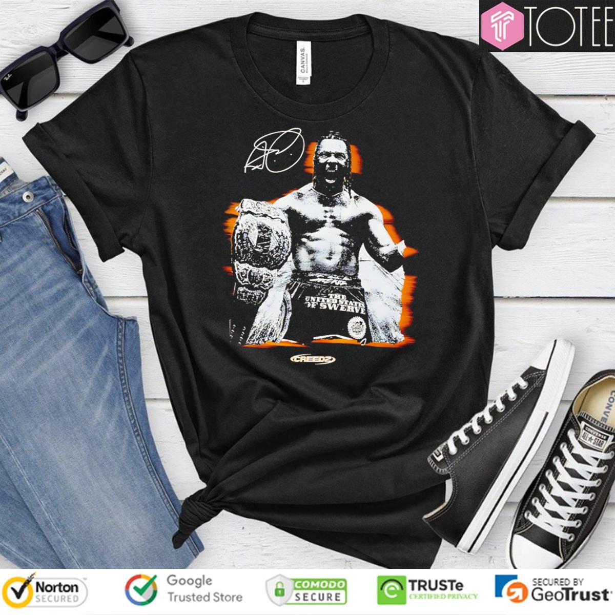The United State Of Swerve Strickland Signature T-shirt