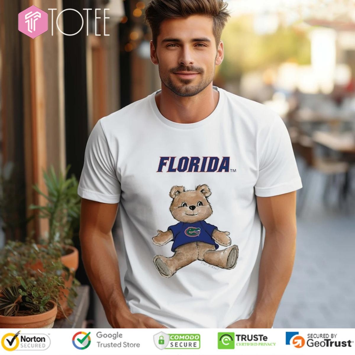 Tiny Turnip Teddy Bear X Florida Gators T-shirt